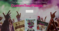 Desktop Screenshot of customtourpasses.com